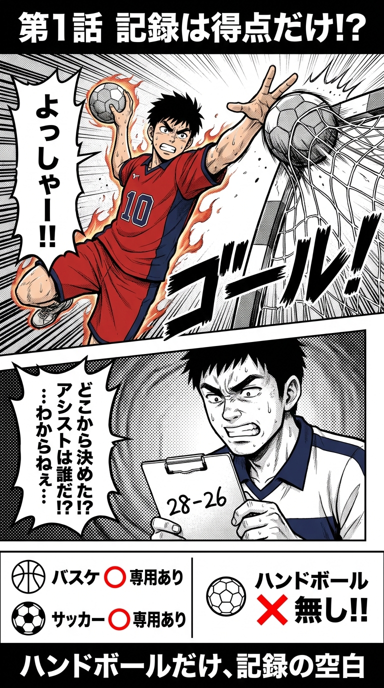 第1話 記録は得点だけ!?